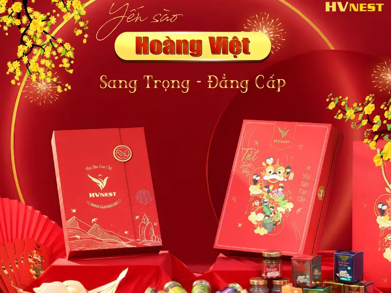 Yến biếu Tết món quà tinh tế, ý nghĩa trọn vẹn cho người thân