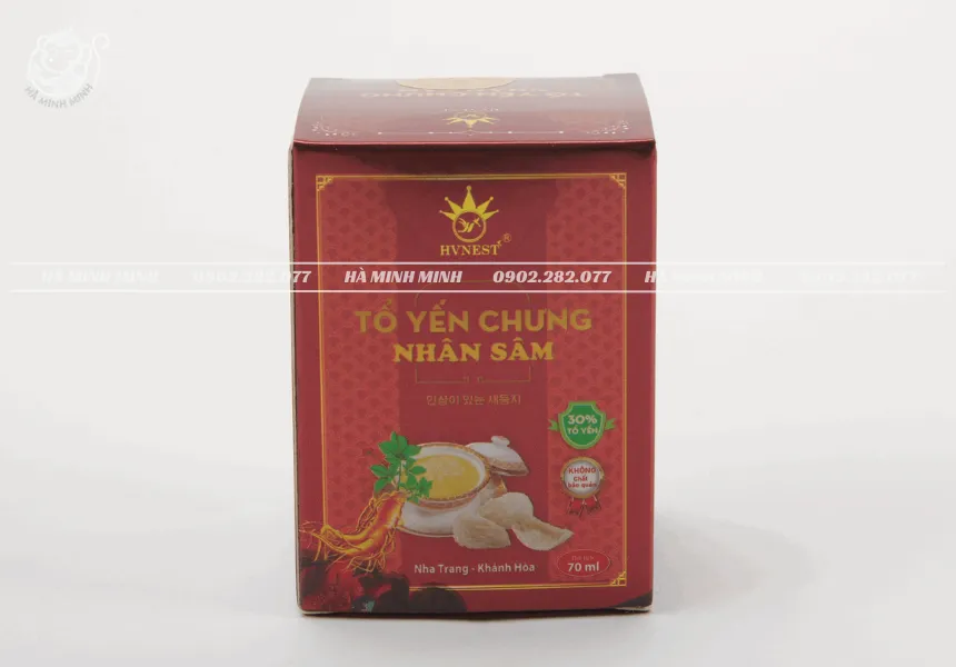 Tổ yến chưng sâm