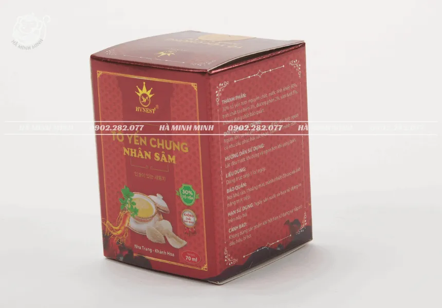 Tổ yến chưng sâm