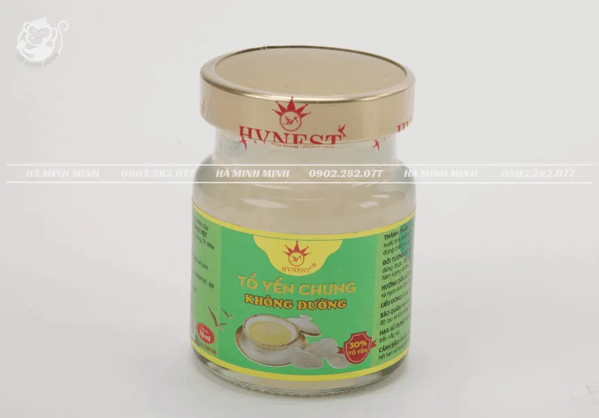 Tổ yến chưng không đường