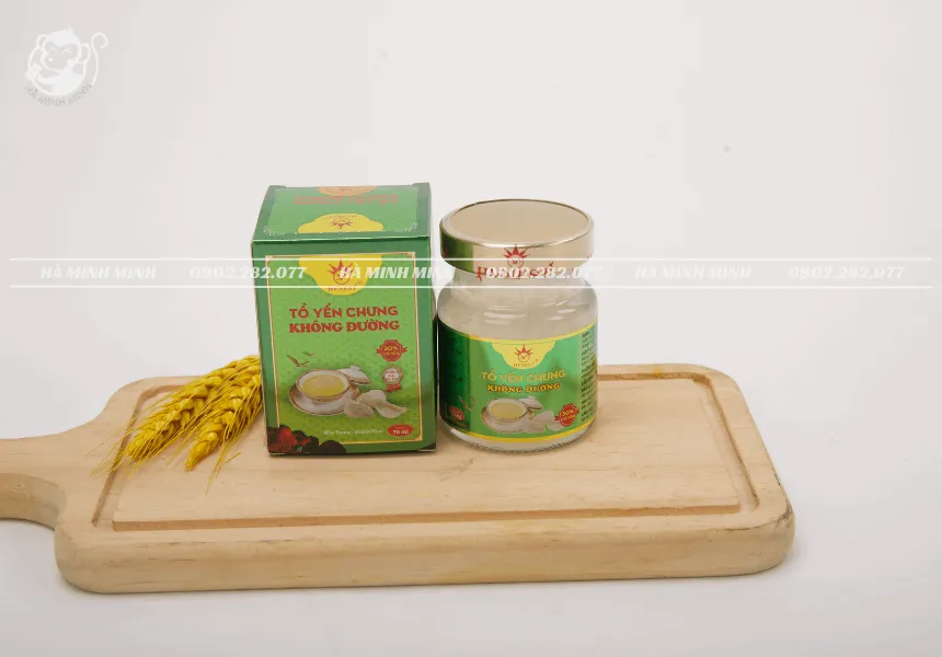 Tổ yến chưng không đường