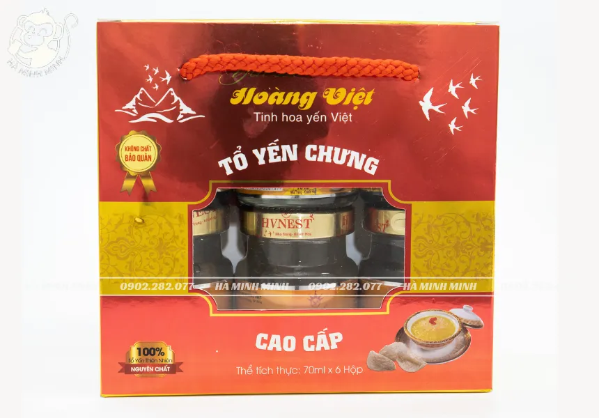 Tổ yến chưng hạt sen hộp 70mlx6