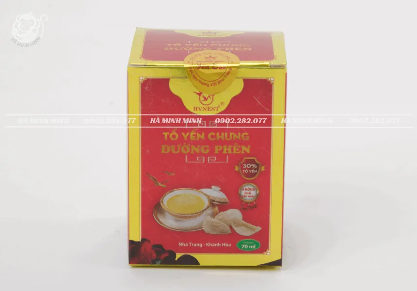 Tổ yến chưng đường phèn