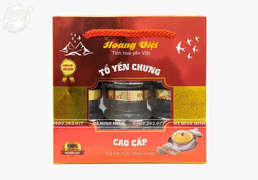 Tổ yến chưng sâm hộp 70mlx6