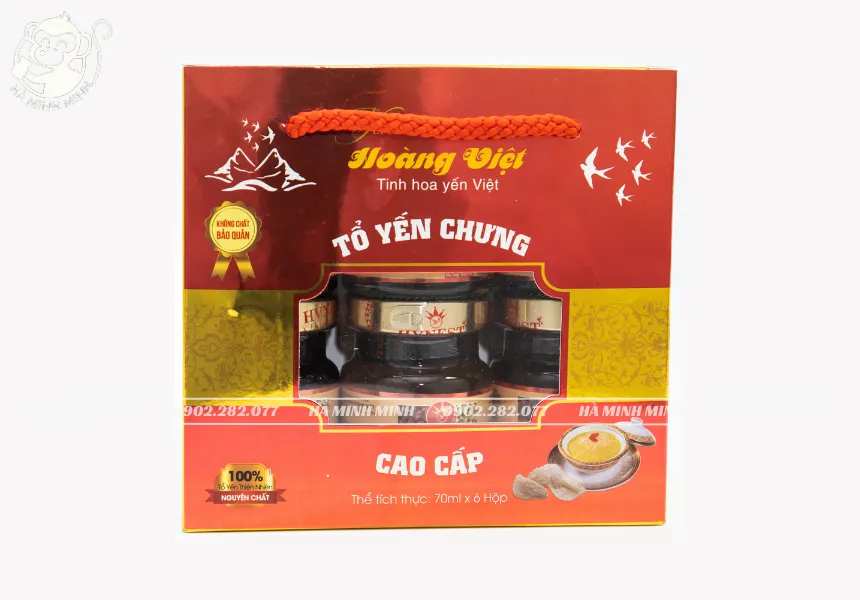 Tổ yến chưng táo hạt sen hộp 70mlx6