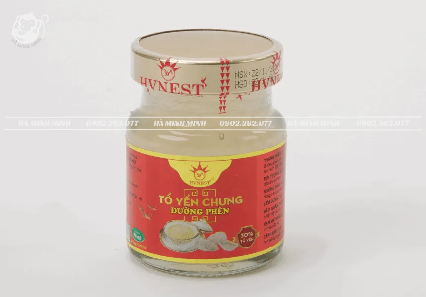 Tổ yến chưng đường phèn