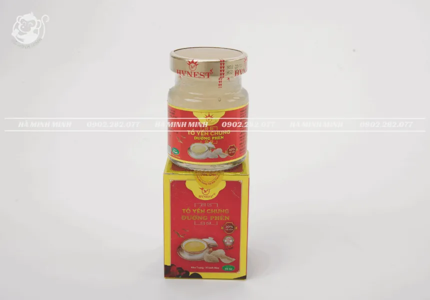 Tổ yến chưng đường phèn