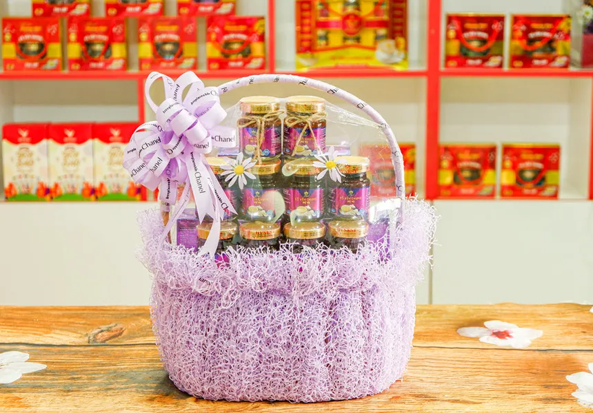 Set quà Tết yến Cát Tường