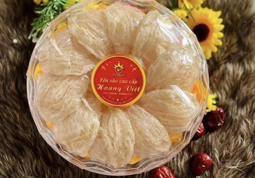 Yến tinh chế sợi sớ gân đảo