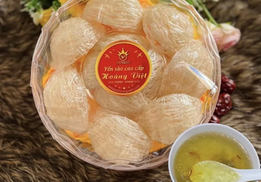 Yến nguyên tổ rút lông sớ gân đảo
