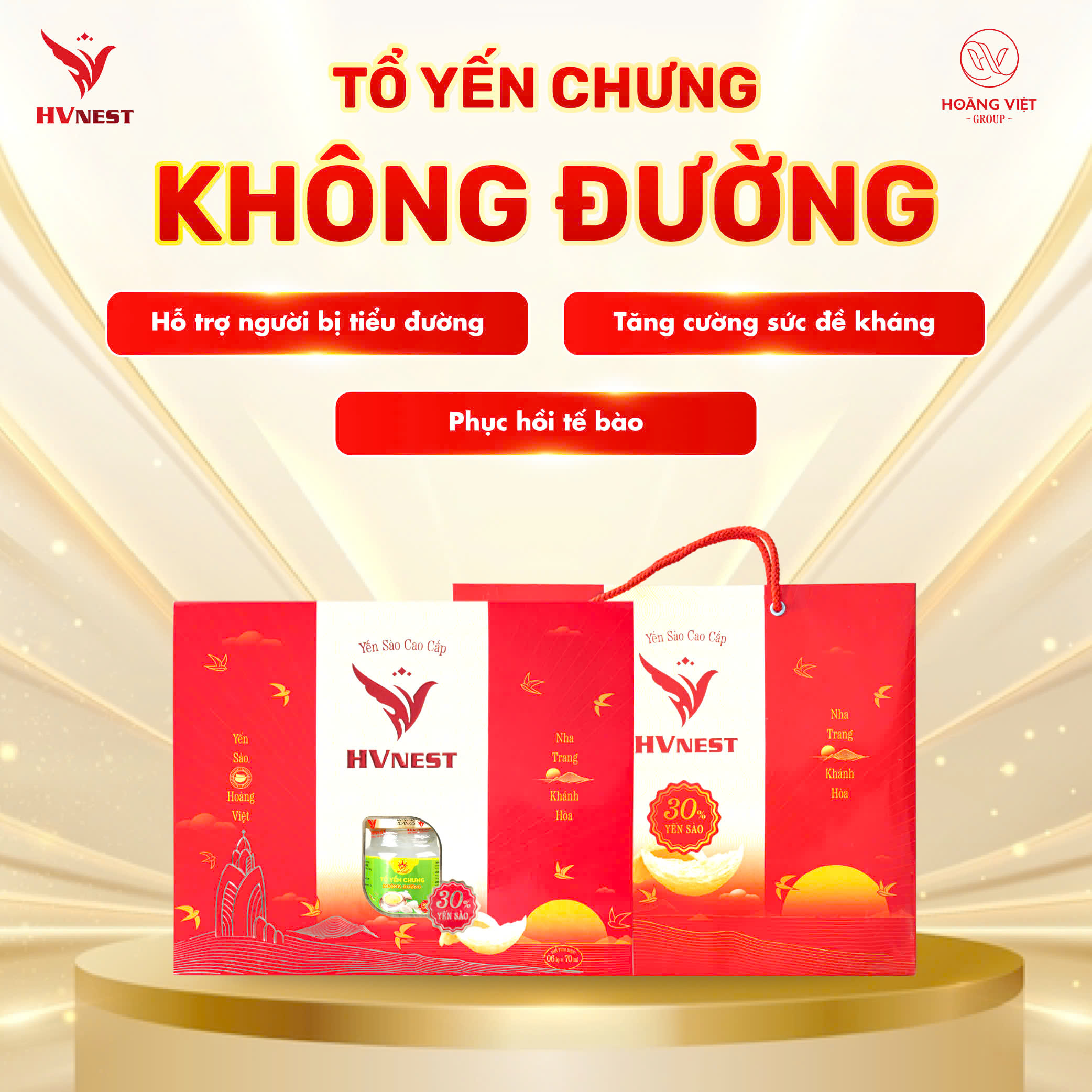 Yến chưng không đường VIP Yến chưng không đường VIP