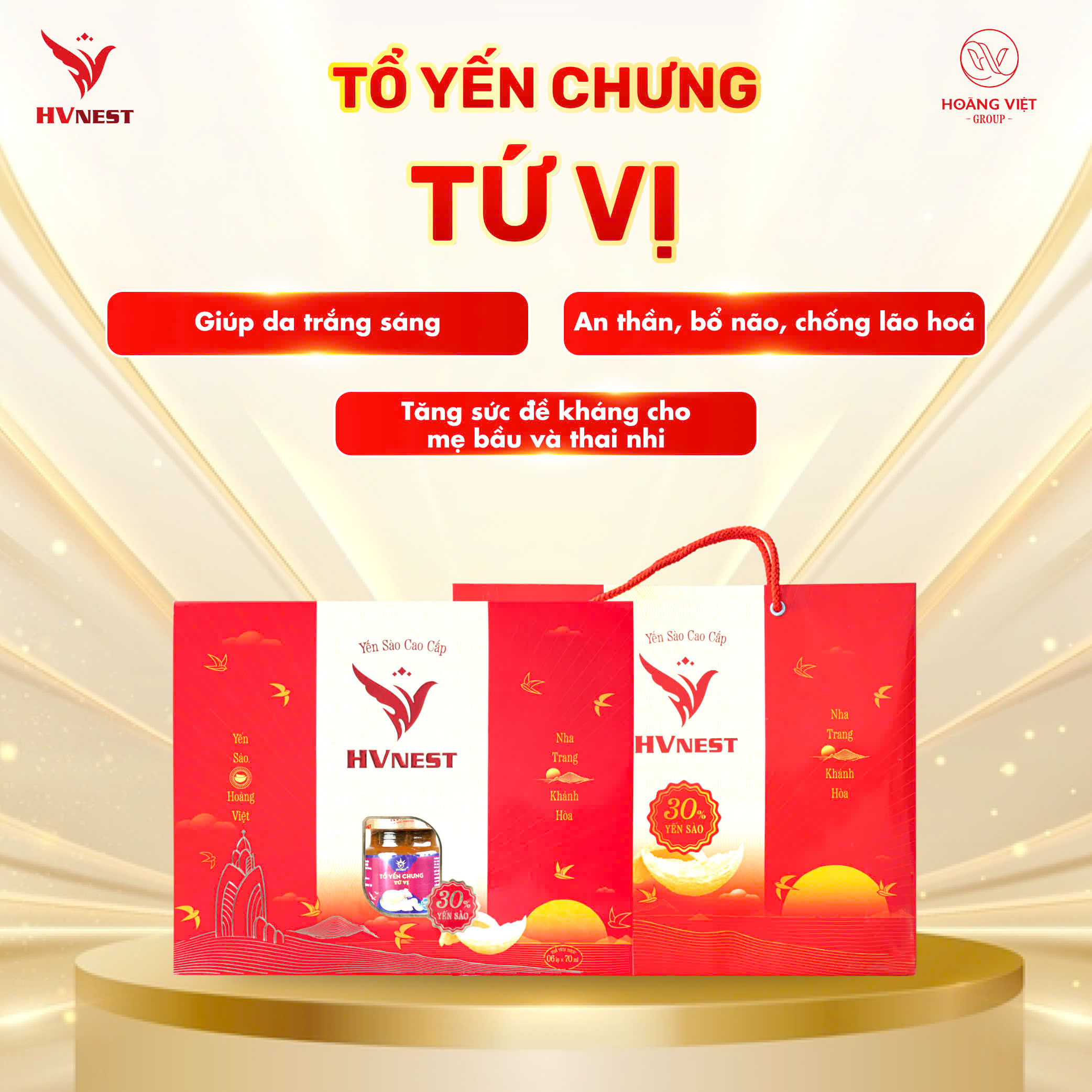 Tổ Yến chưng tứ vị VIP Tổ Yến chưng tứ vị VIP