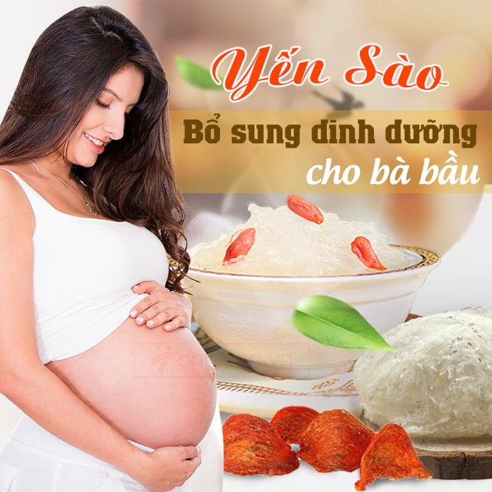 Tổ yến với phụ nữ mang thai Tổ yến với phụ nữ mang thai