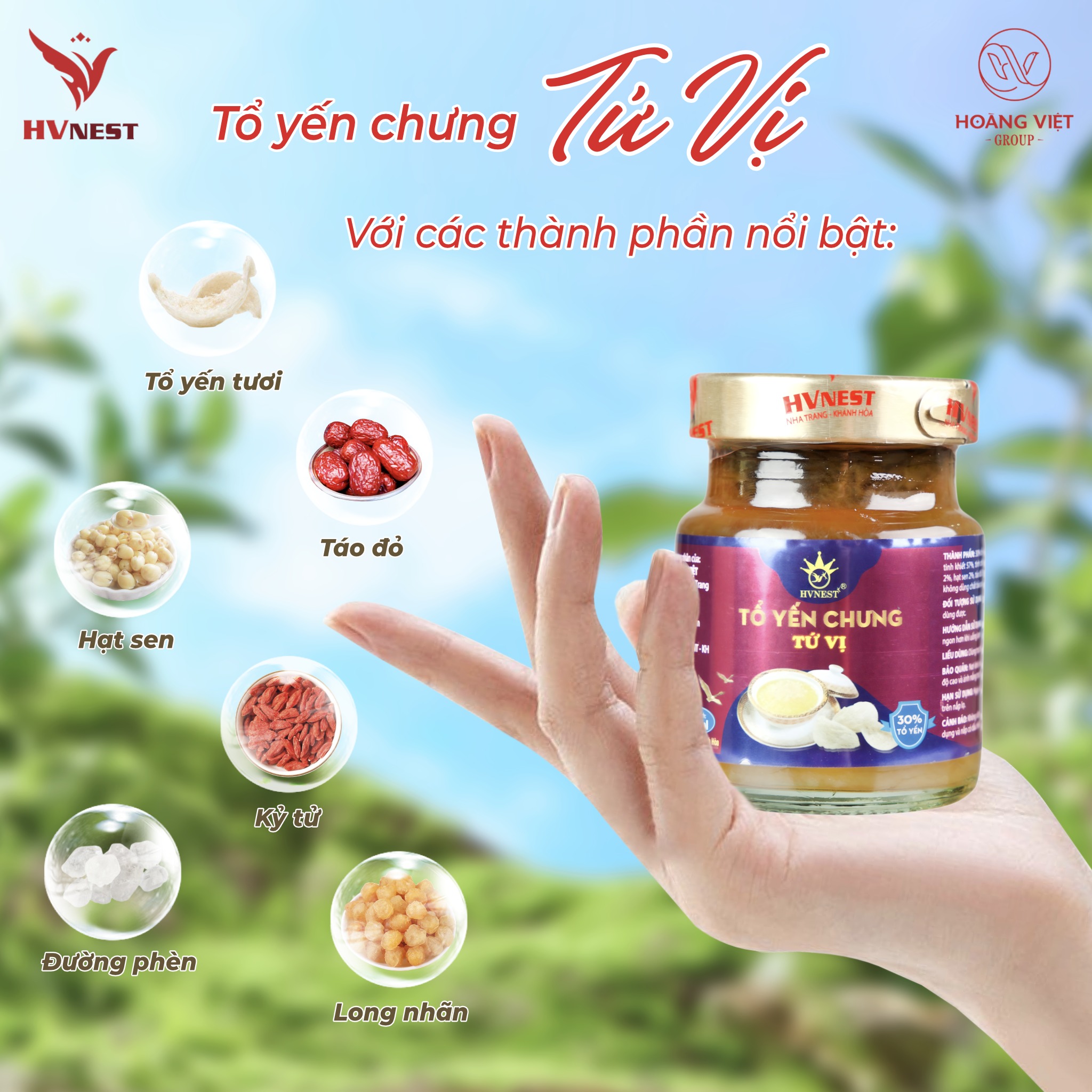 Chỉ mua yến chất lượng vì sức khỏe không thể thỏa hiệp Chỉ mua yến chất lượng vì sức khỏe không thể thỏa hiệp