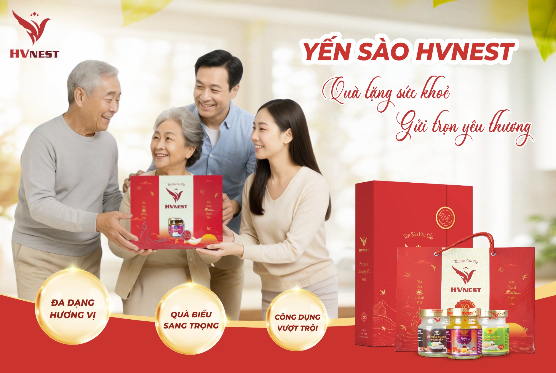 Yến sào biếu tặng – Tặng là quý, nhận là trân trọng Yến sào biếu tặng – Tặng là quý, nhận là trân trọng