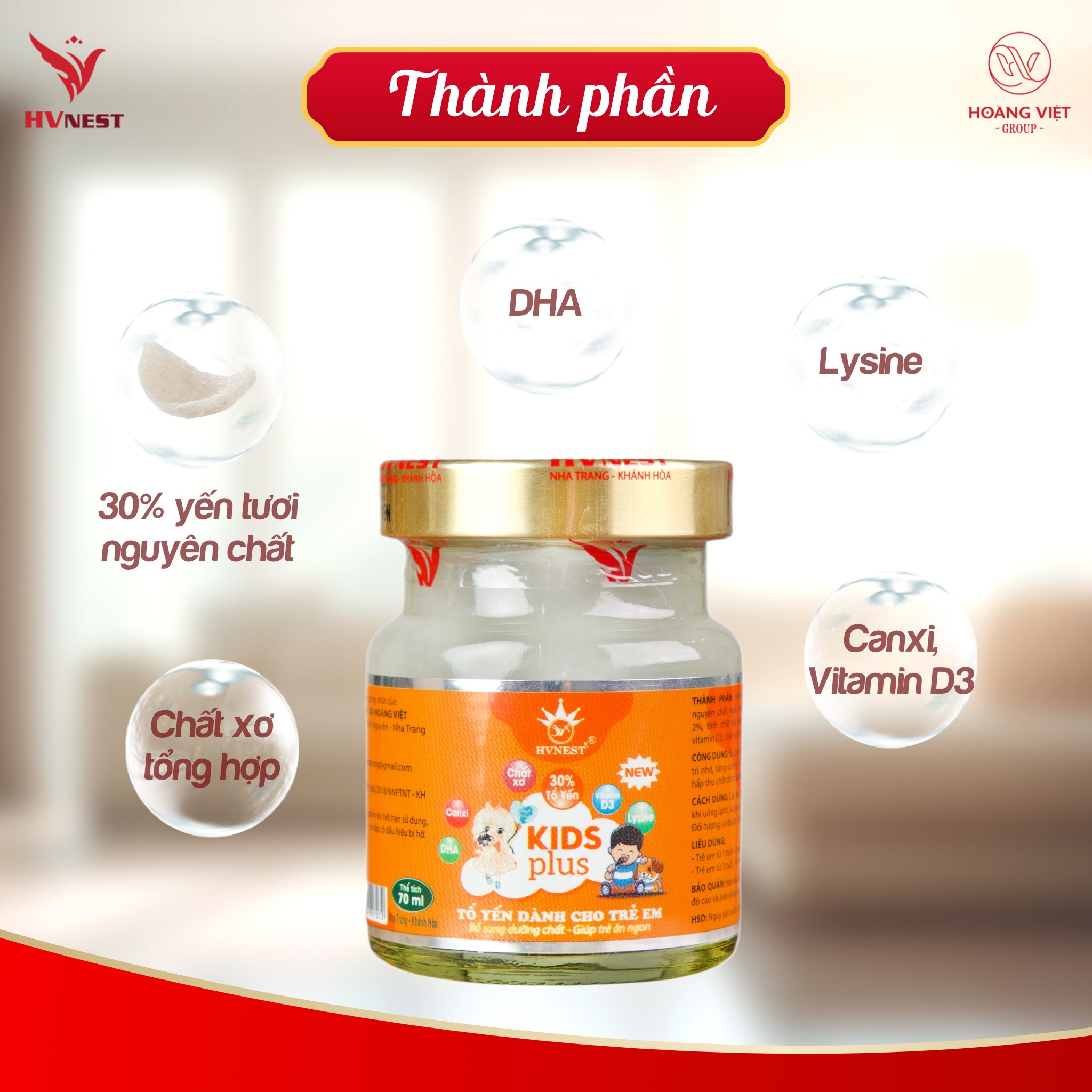 Yến sào cao cấp Hvnest Yến sào cao cấp Hvnest