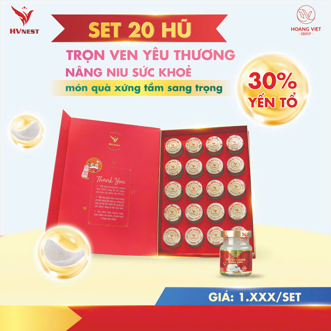 Yến sào thăm bệnh – Món quà dinh dưỡng thay lời chúc mau khỏe Yến sào thăm bệnh – Món quà dinh dưỡng thay lời chúc mau khỏe