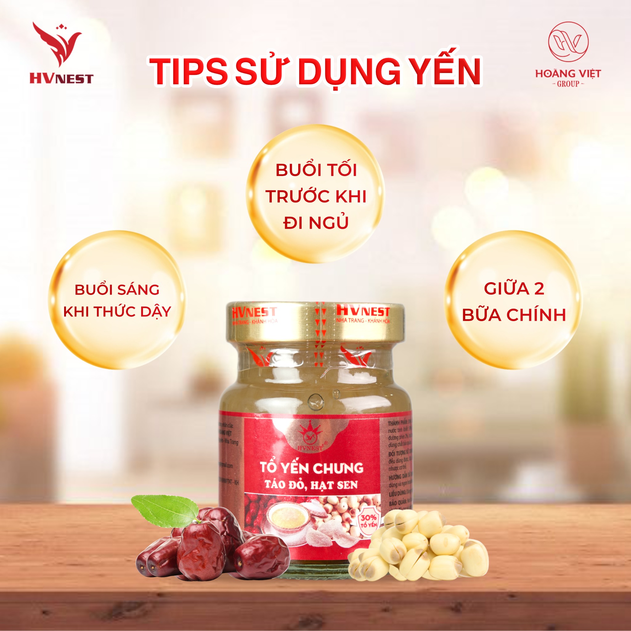 Yến sào cao cấp Hvnest Yến sào cao cấp Hvnest