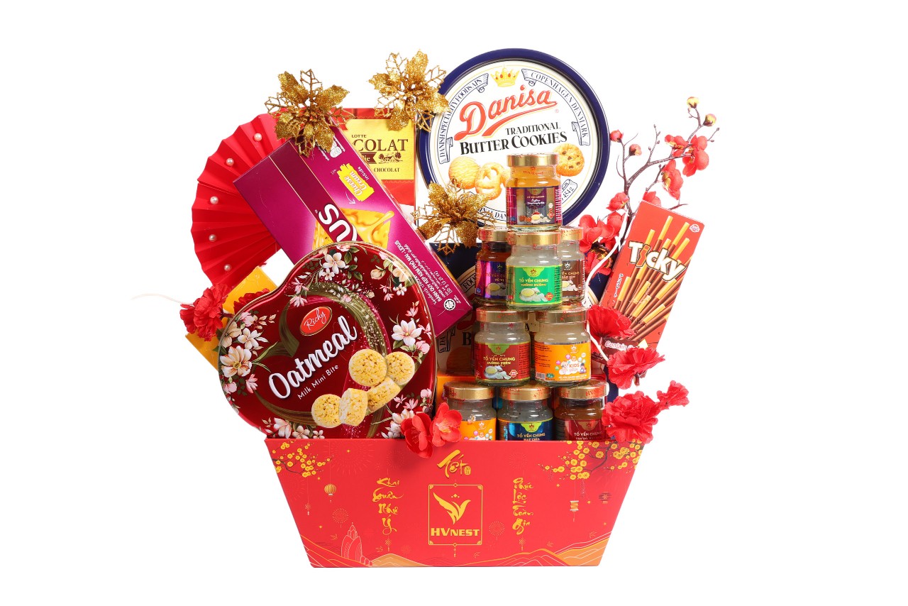 giỏ quà Tết yến giỏ quà Tết yến