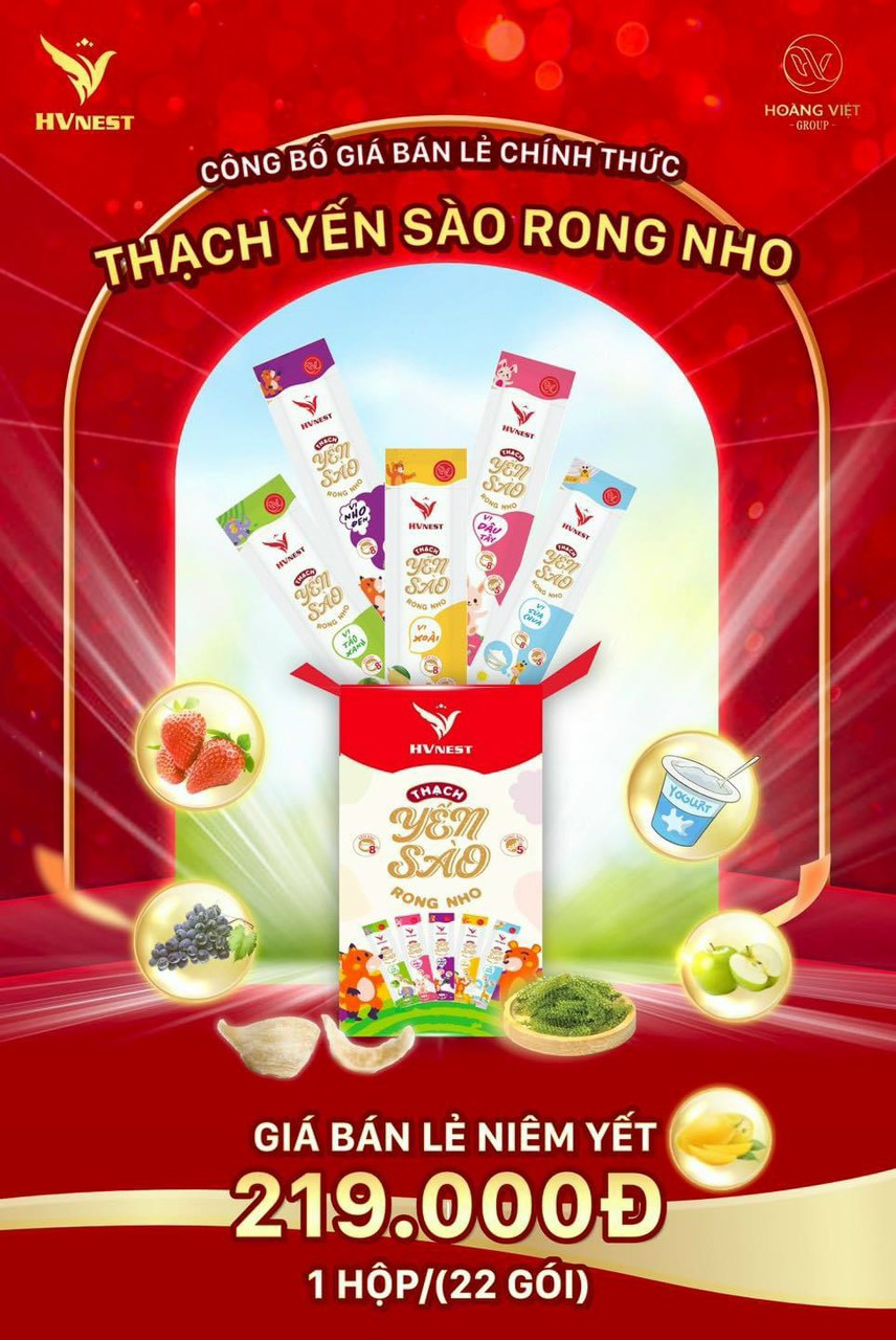 Thạch yến sào rong nho Thạch yến sào rong nho