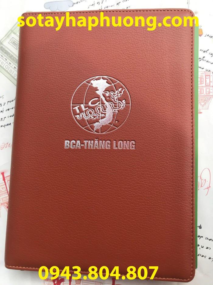 đặt in sổ tay bìa da đặt in sổ tay bìa da