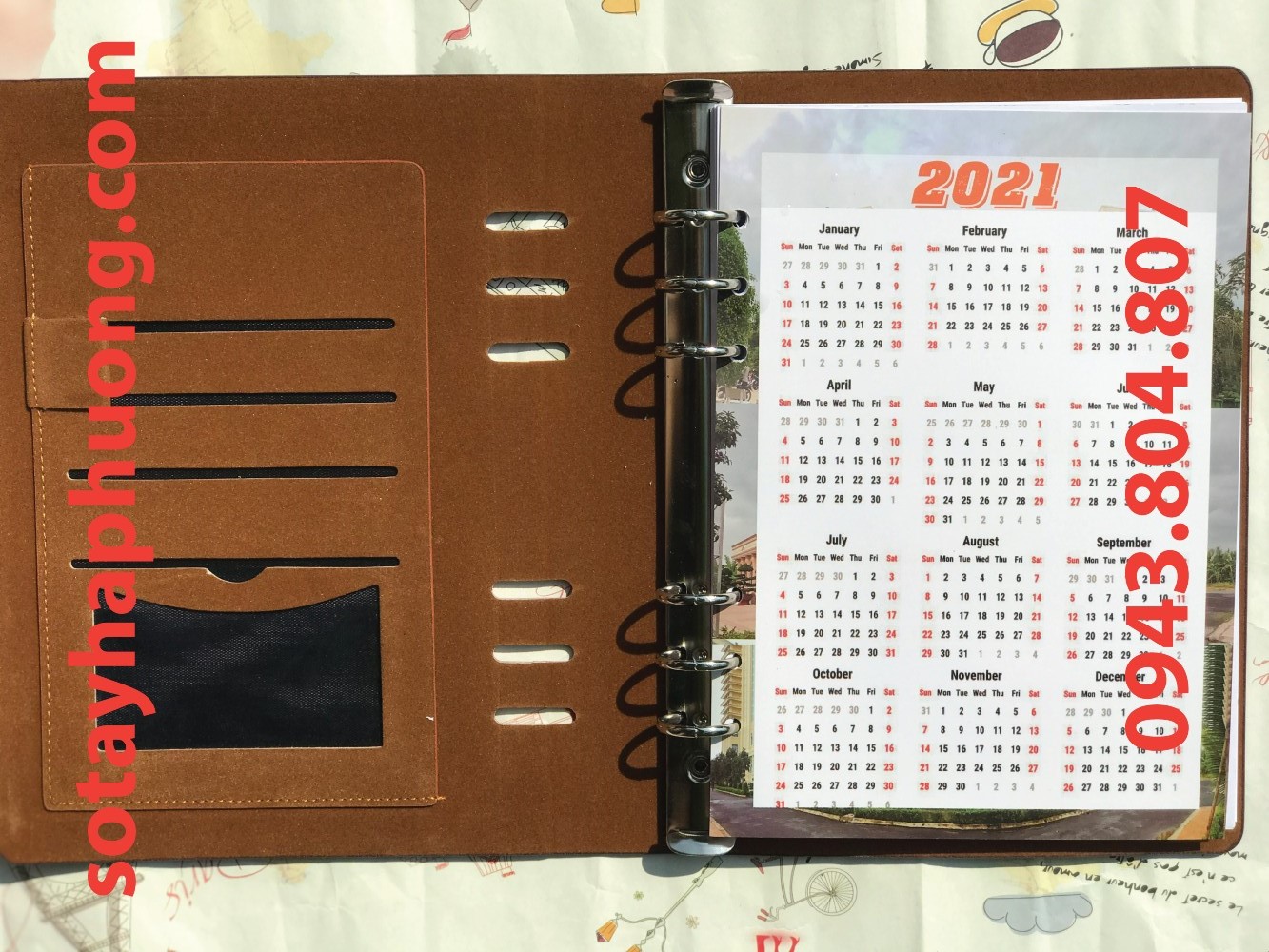 giá sổ tay bìa da giá sổ tay bìa da