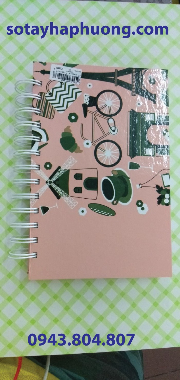 sổ tay lò xo a5  sổ tay lò xo a5