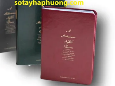 Mẫu bìa sổ ghi chép