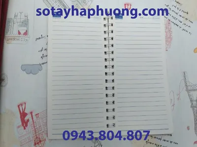 Sổ tay lò xo cute