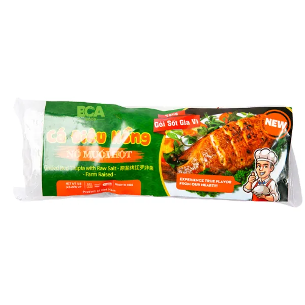 Grilled Red Tilapia with Raw Salt