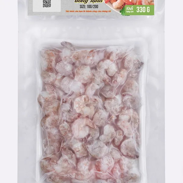 Tôm đông lạnh size 100/200