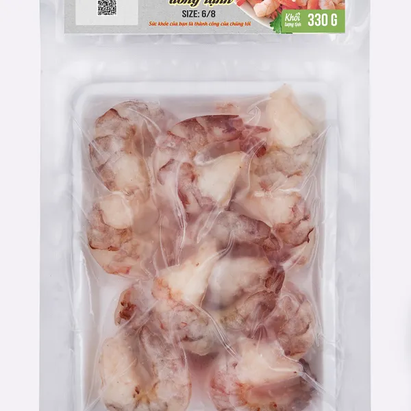 Tôm đông lạnh size 6/8