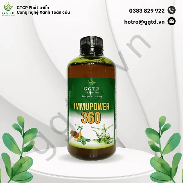 ImmuPower 360 - Thức uống Tăng cường Sức khỏe 