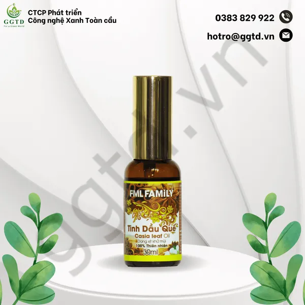 Tinh dầu Quế (Lọ xịt 30ml)
