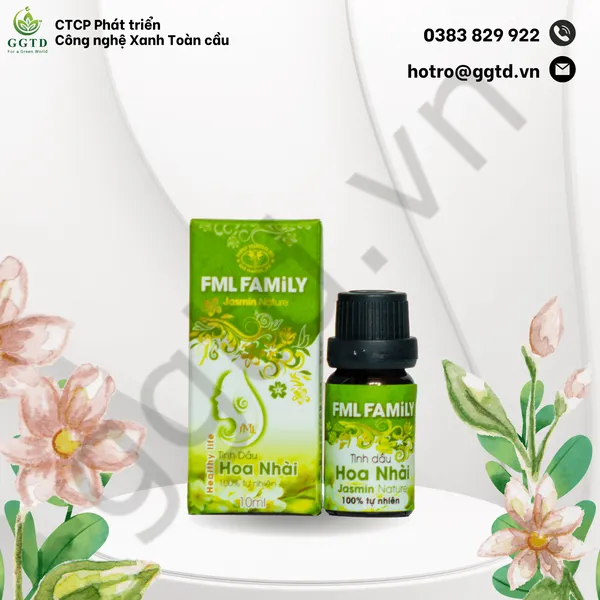 Tinh dầu Hoa Nhài (Lọ nhỏ giọt 10ml)