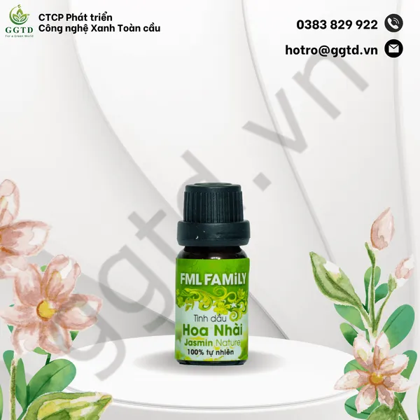 Tinh dầu Hoa Nhài (Lọ nhỏ giọt 10ml)