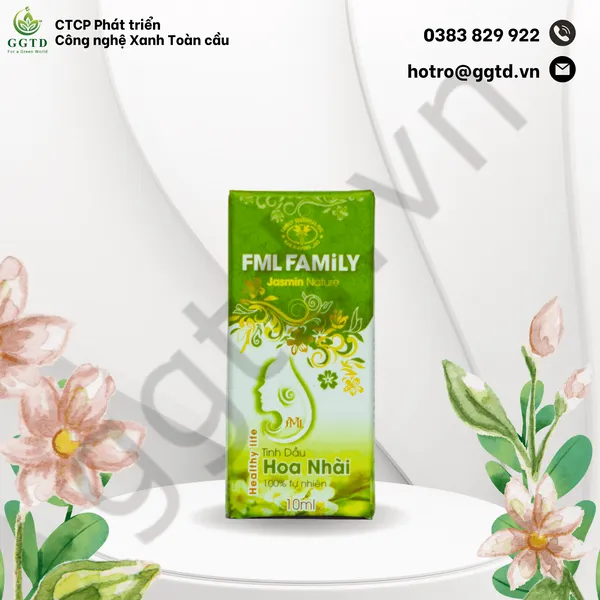 Tinh dầu Hoa Nhài (Lọ nhỏ giọt 10ml)