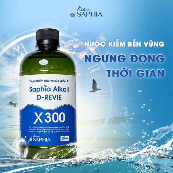 Kiềm Hồi Sinh X300 (Saphia Alkali D-REVIE X300)