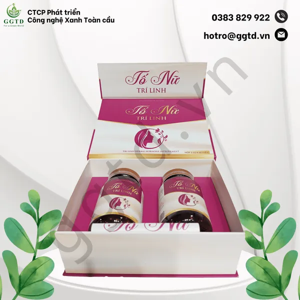 Tố Nữ Trí Linh (Hộp 2 lọ)