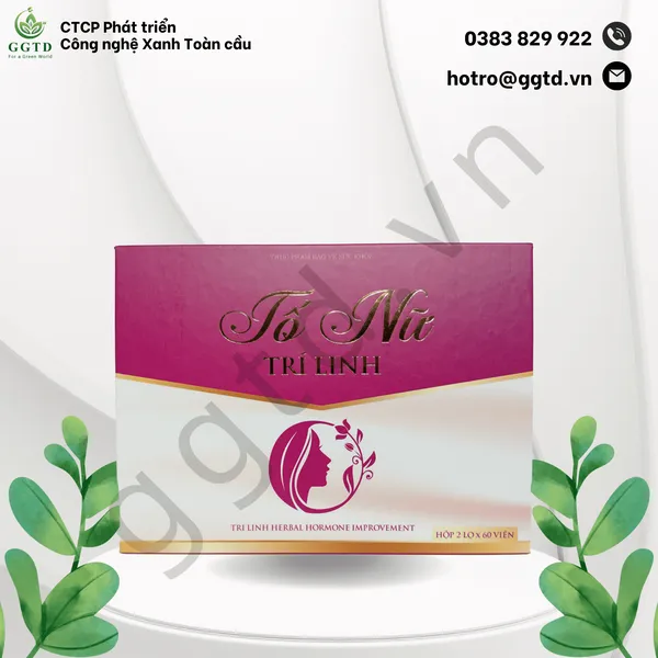 Tố Nữ Trí Linh (Hộp 2 lọ)