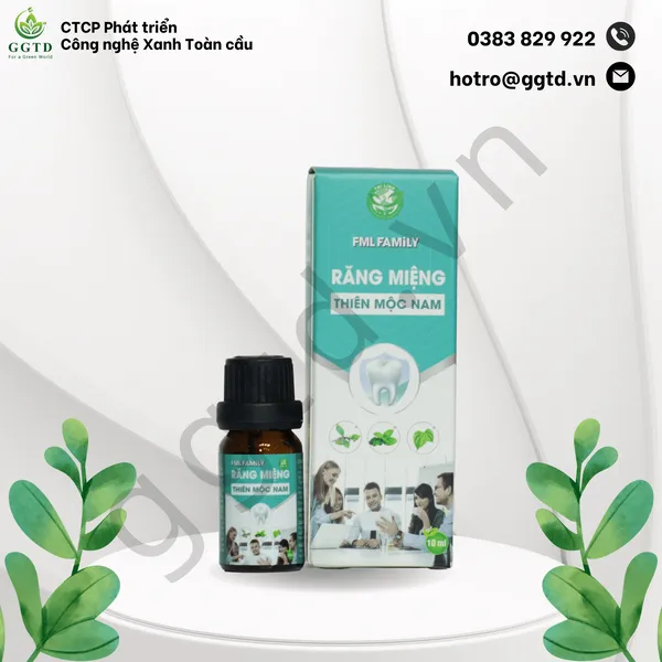 Tinh dầu Răng Miệng Thiên Mộc Nam (Lọ 10ml)