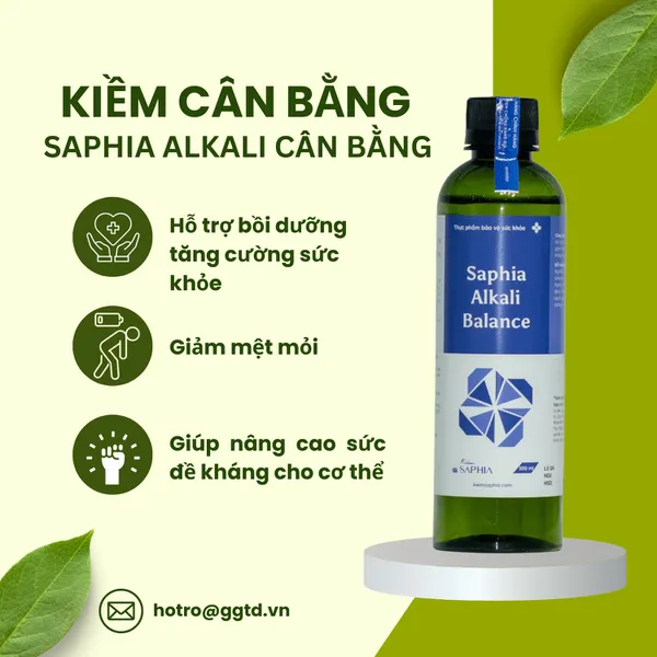 Kiềm Cân Bằng (Saphia Alkali Balance)