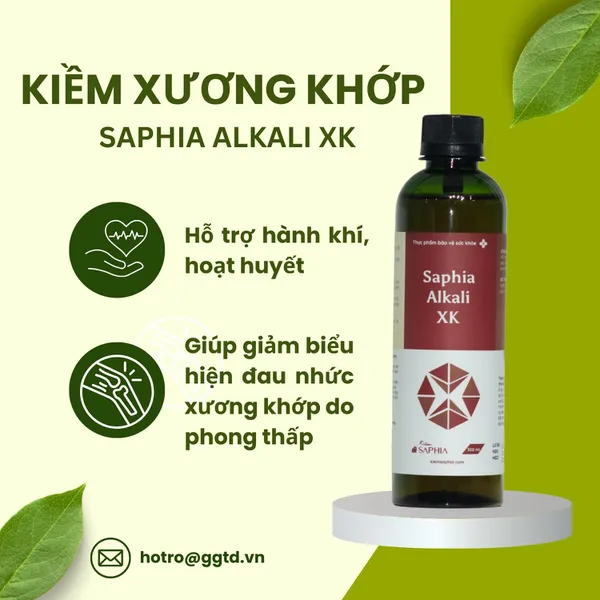Kiềm Xương Khớp (Saphia Alkali XK)
