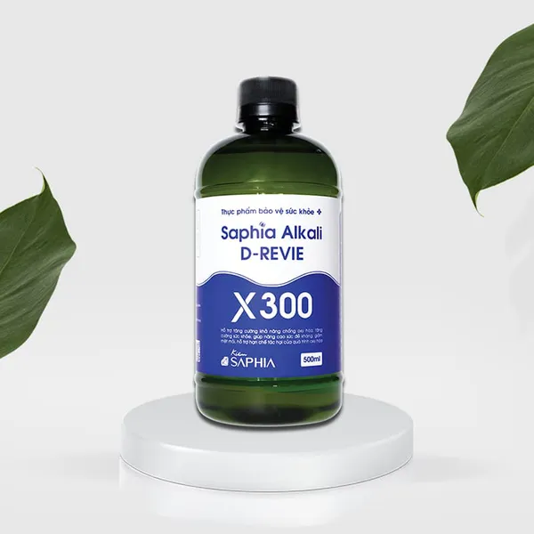 Kiềm Hồi Sinh X300 (Saphia Alkali D-REVIE X300)