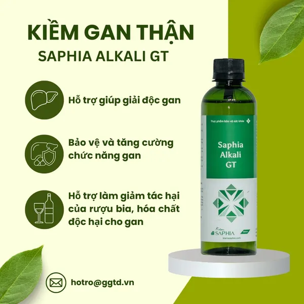 Kiềm Gan Thận (Saphia Alkali GT)
