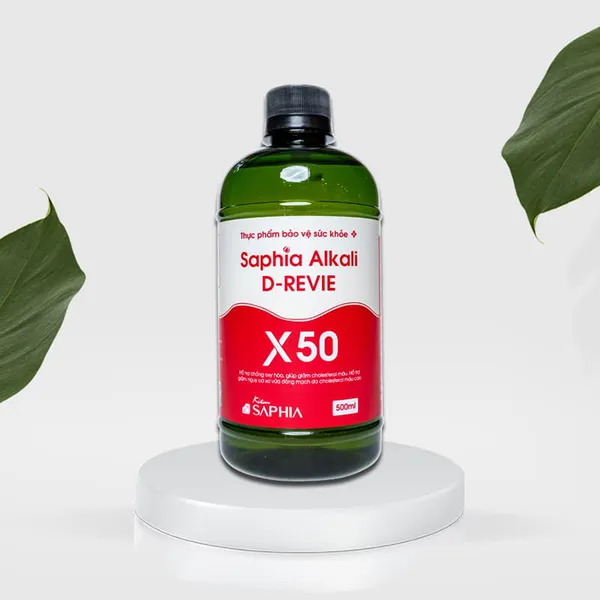 Kiềm Hồi Sinh X50 (Saphia Alkali D-REVIE X50)