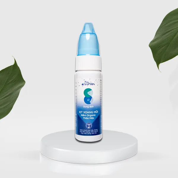 Xịt xoang mũi Kiềm Saphia