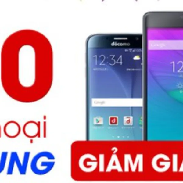 Mã giảm giá đặc biệt Điện thoại SAMSUNG