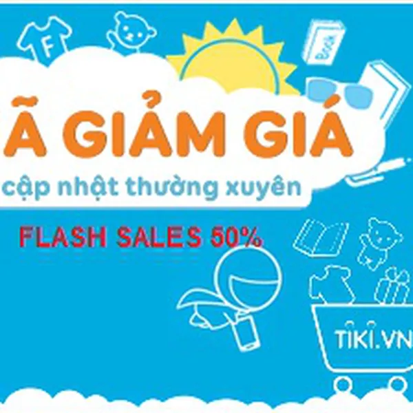 Tiki Khuyến mãi 50%