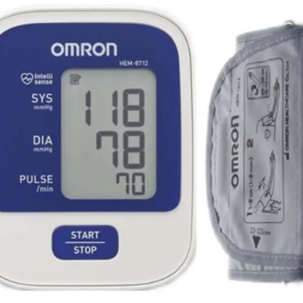 Máy đo huyết áp bắp tay Omron HEM - 8712